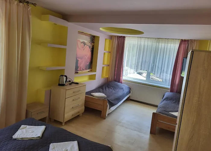 ベッド・アンド・ブレックファスト Goscinne Korsarz - Przy Trasie Rowerowej R10 ウストカ